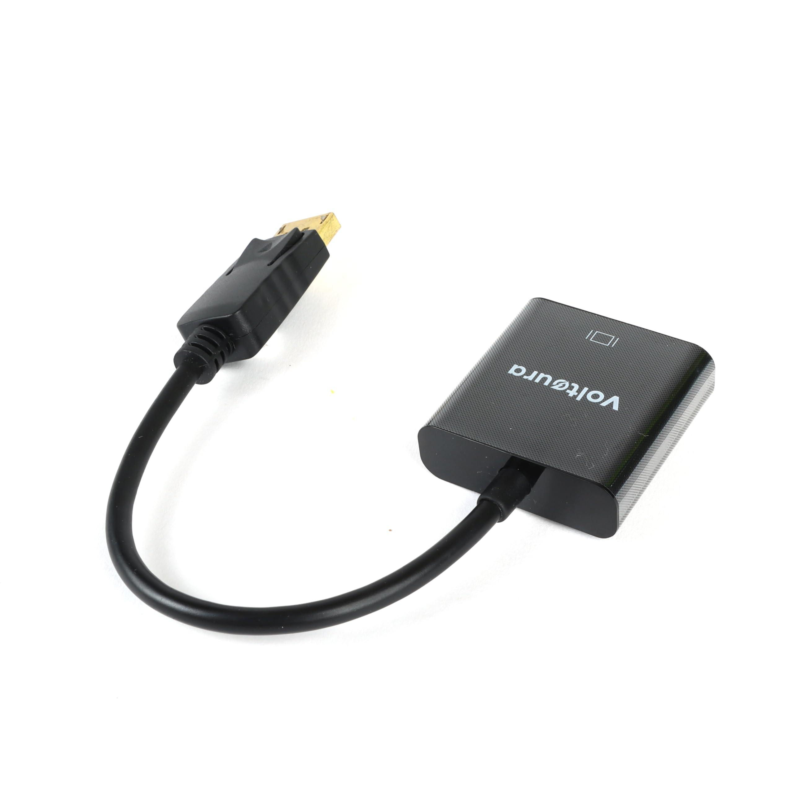 VOLTAURA DP to VGA Adapter, 1080P DisplayPort to VGA Converter, High-Resolution Video Adapter for PC, Laptop, Desktop, Monitor, Projector, Plug & Play, Compatible with DP-Enabled Devices 4