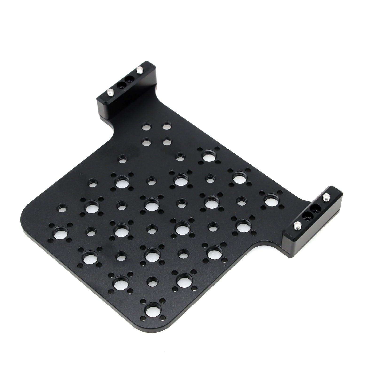 ZBLZGP Camera Three Side Expansion Side Panel for Alexa Mini LF RED Extension Cold Shoe Mount 1/4'' 3/8'' Screw (Black) 5