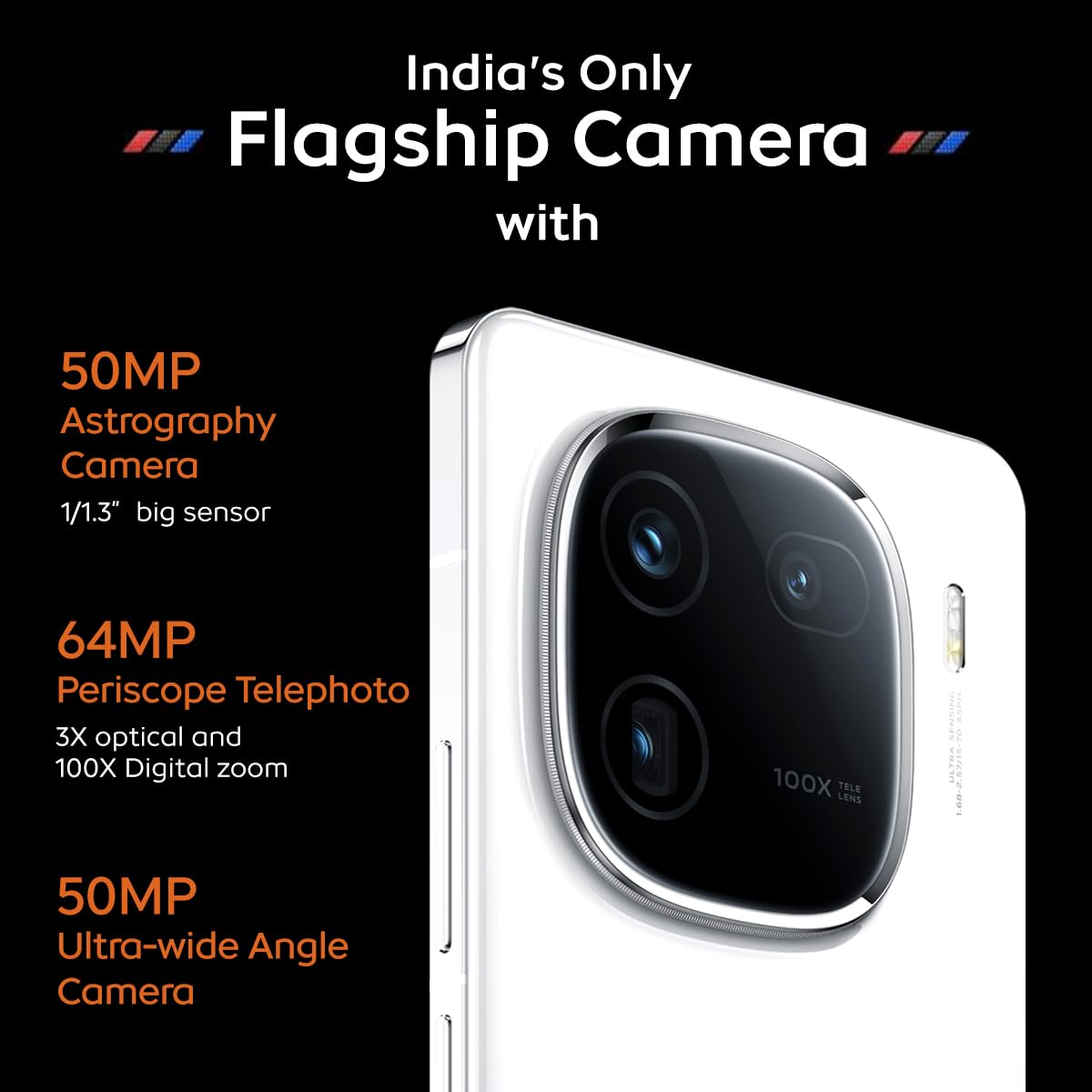 iQOO 12 5G (Legend, 12GB RAM, 256GB Storage) | India's 1st Snapdragon® 8 Gen 3 Mobile Platform | India's only Flagship with 50MP + 50MP + 64MP Camera 3