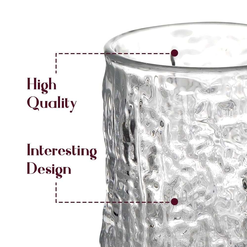 FOMQUAZLI Beer Mug Glass with Handle Crystal Clear Glass Beer Glass for Home, Bar, Restaurant, Party Best Birthday Gift for Beer Lover 1Pcs 400ml 4