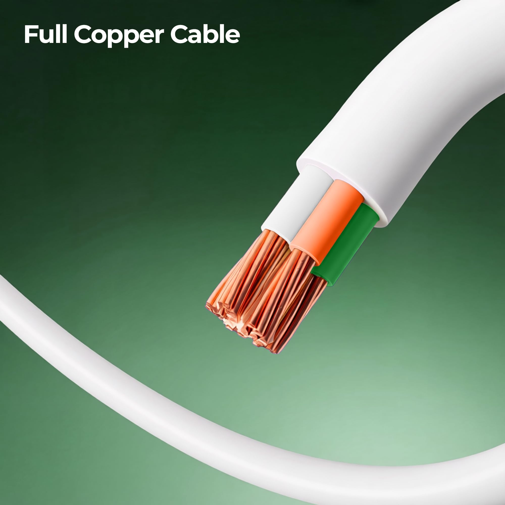 Zebronics USB Extension Cable, 3 Meter Length, 480Mbps Data Transfer, Full Copper Core, Nickel-Plated Connectors, Durable Build, For TV, Laptop, PC, Hard Drive, Gamepad (UEC30) 5