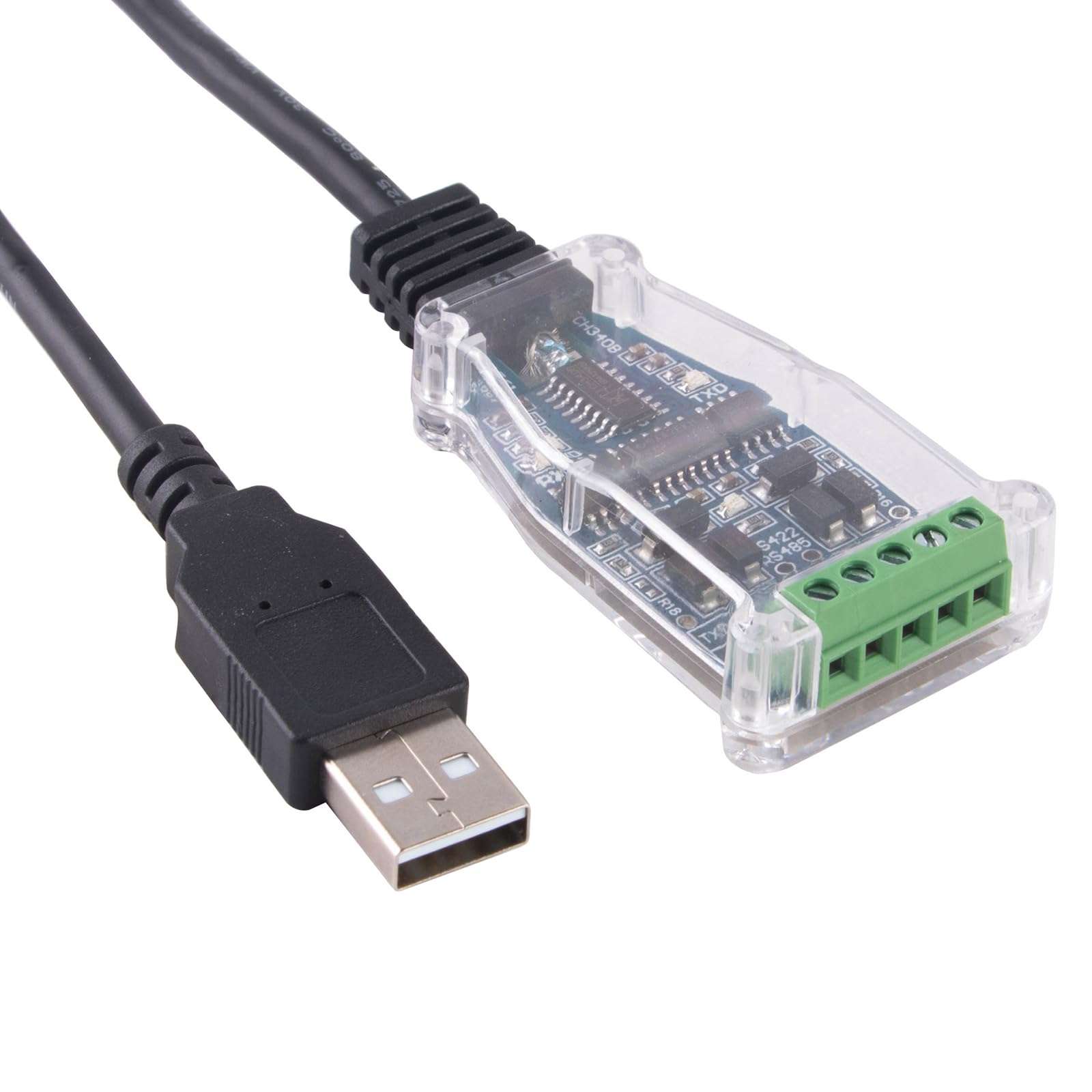 jiingekk USB To RS485 Module Converter Communication Cable For Fast Data Transfer Stable Connection 5