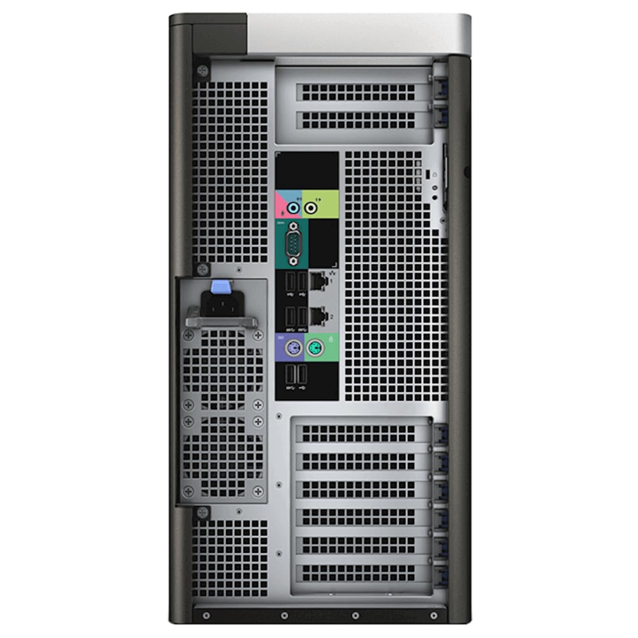 Dell Precision T7910 Mid-Tower Workstation - 2X Intel Xeon E5-2697 v3 2.6GHz 14 Core Processors, 32GB DDR4 Memory, 512GB NVMe SSD, 4TB HDD, Nvidia Quadro K620, Windows 10 Pro. (Renewed) 3