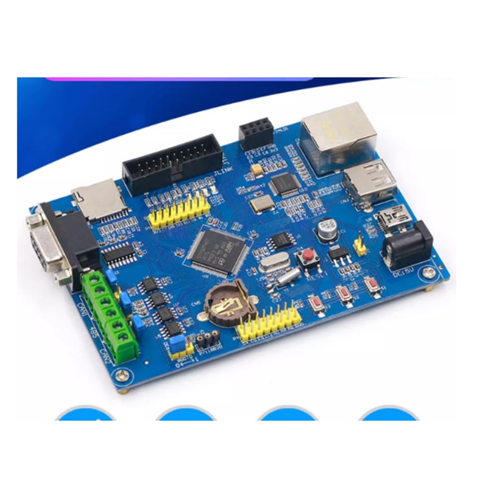 Ruitutedianzi Industrial Control STM32F407VET6 Development Board RS485 Dual CAN Ethernet Networking STM32 PC+Metal 6