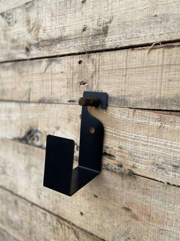 Sunsparks Garden Hose hanger Wall Mounted Watering Hose Holders/Hanger/Stand - Heavy Duty Portable Irrigation Hose Mounts - Garden Hose Hangers made of Steel | Set of 1 4