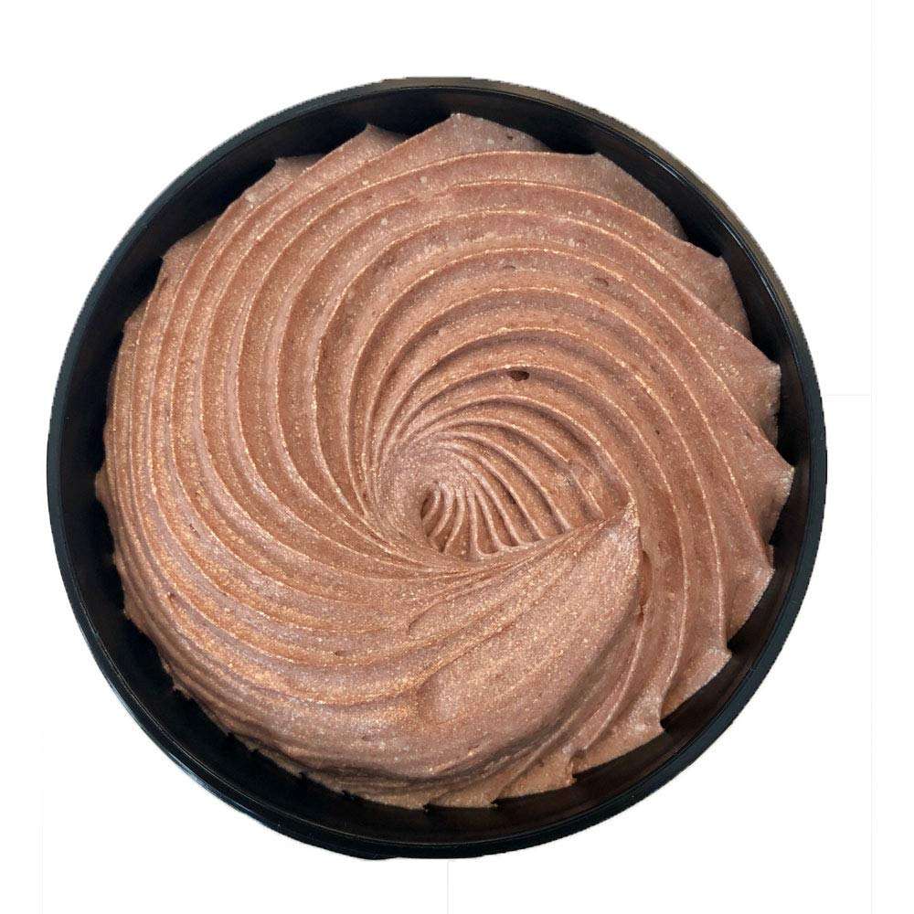 GLIMMER GODDESS Organic Whipped Body Butter - Subtle Level 1 Rose Gold Shimmer - Moisturizing & Nourishing Skincare with Natural Ingredients - Gentle Glow & Hydration for All Skin Types - 4.0 oz 5