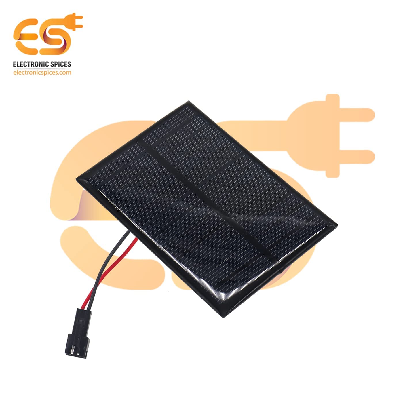 Electronic Spices Combo of 99 X 69 Mini Solar Panel With Dynamo Dc Motor, 150mm and 40mm Propeller, Dpdt Rocker Switch and 10mm Led Light 222 4