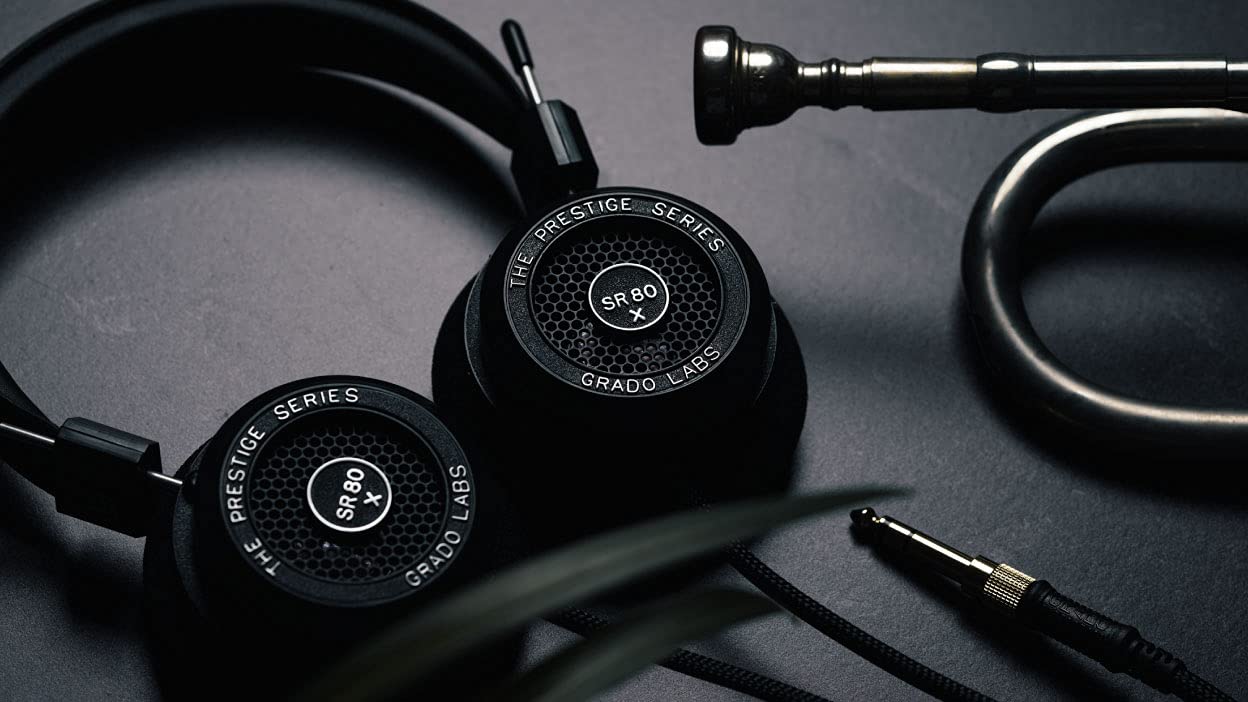 GRADO SR80x Prestige Series Open-Back Wired Headphones – Enhanced X Drivers, Lightweight Design, Assembled in Brooklyn, NY USA 5