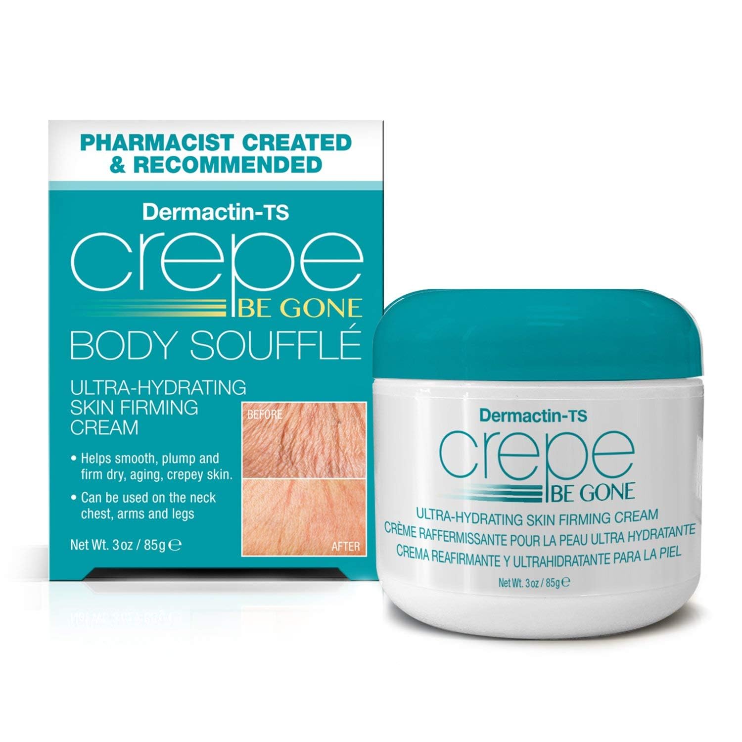 Dermactin-TS Crepe Be Gone Body Souffle 3 ounce (2-Pack) 1
