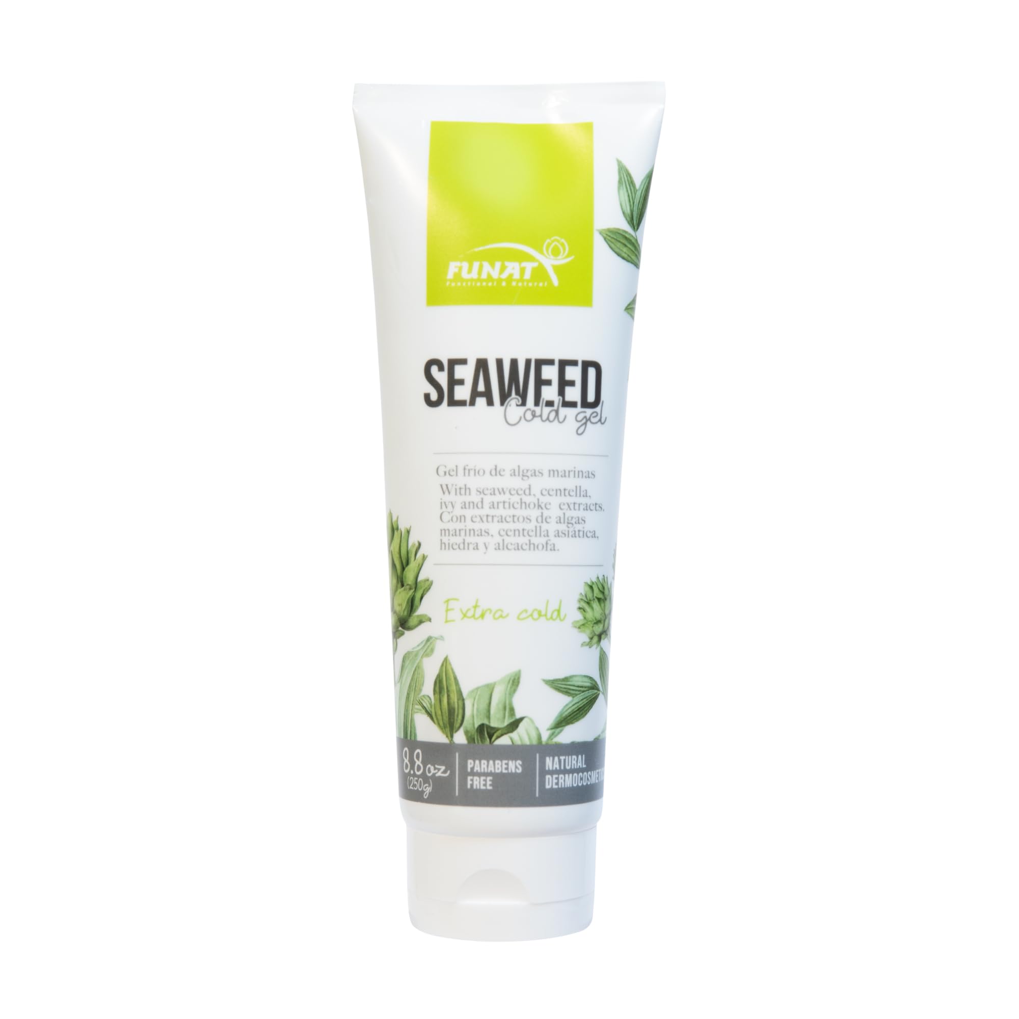 FUNAT Seaweed Cooling Gel – Skin-Firming & Hydrating Body Gel with Refreshing Sensation – 250g | 8.8 oz