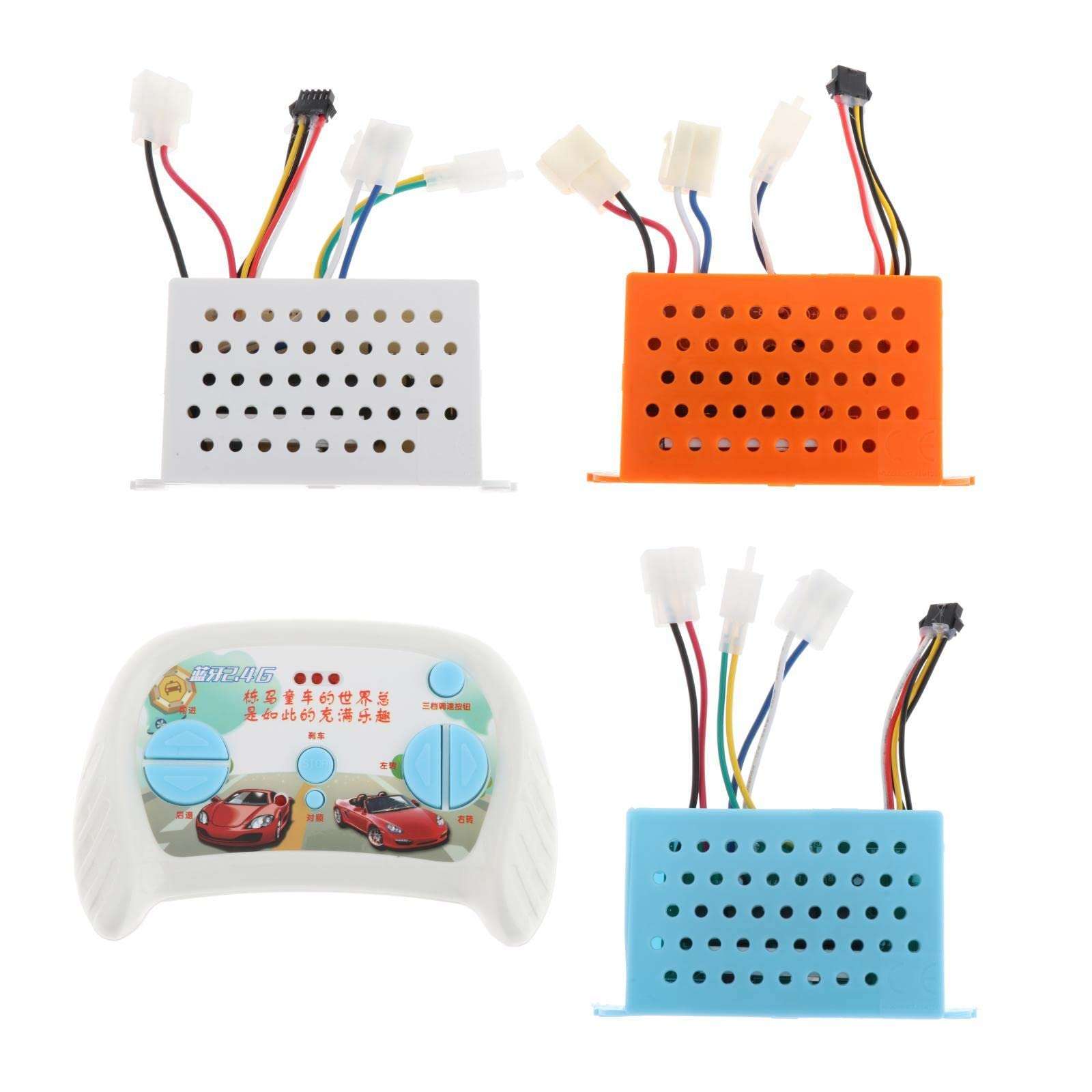 RC Receiver Kids Toy Electric Car for Electric Cars Spare Parts Accessories White 4