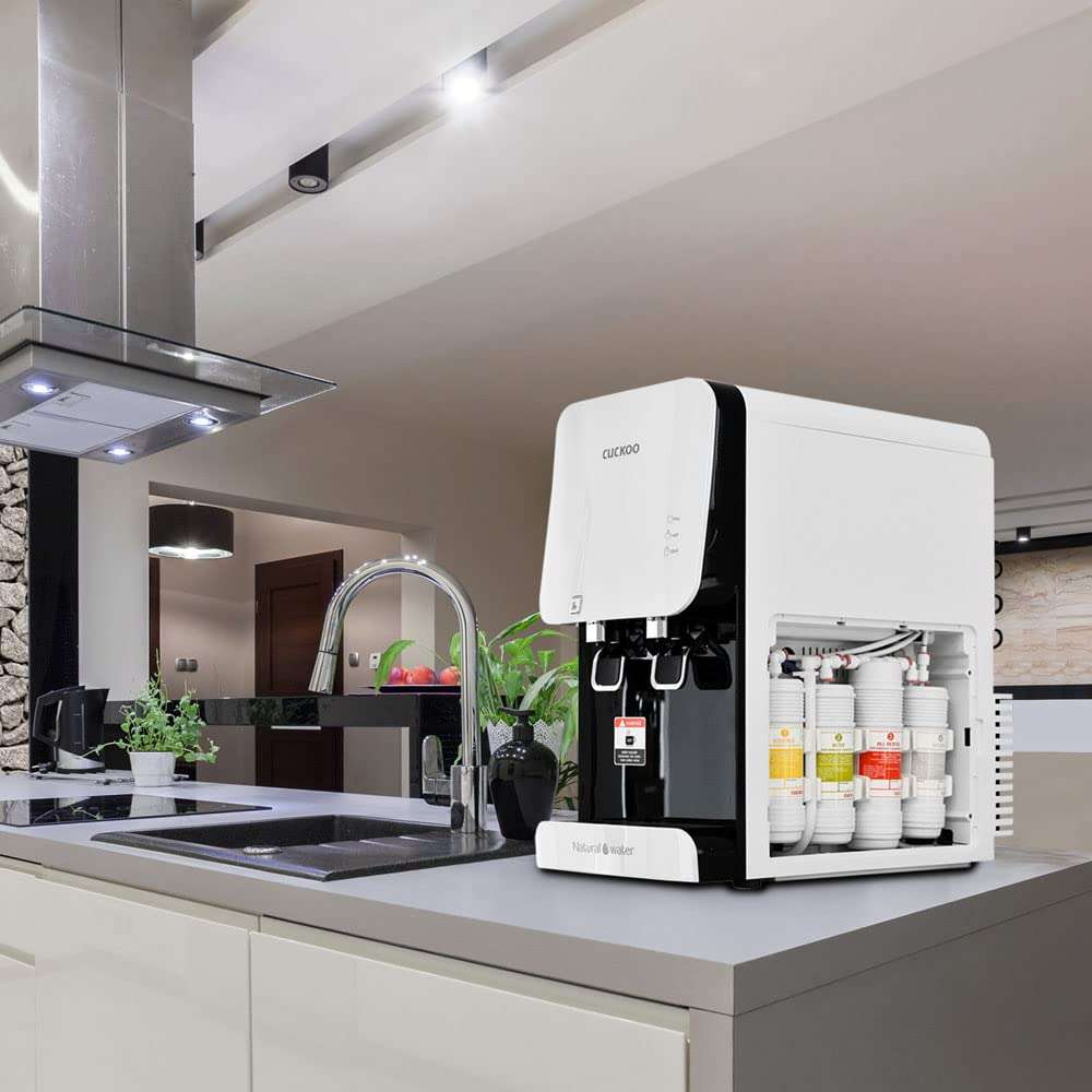 CUCKOO Fusion Top RO Alkaline Water Purifier with Hot & Cold Alkaline Water, Stainless Steel Tank, Dual Faucet - 5.2 litres (CP-FR601HW) 3