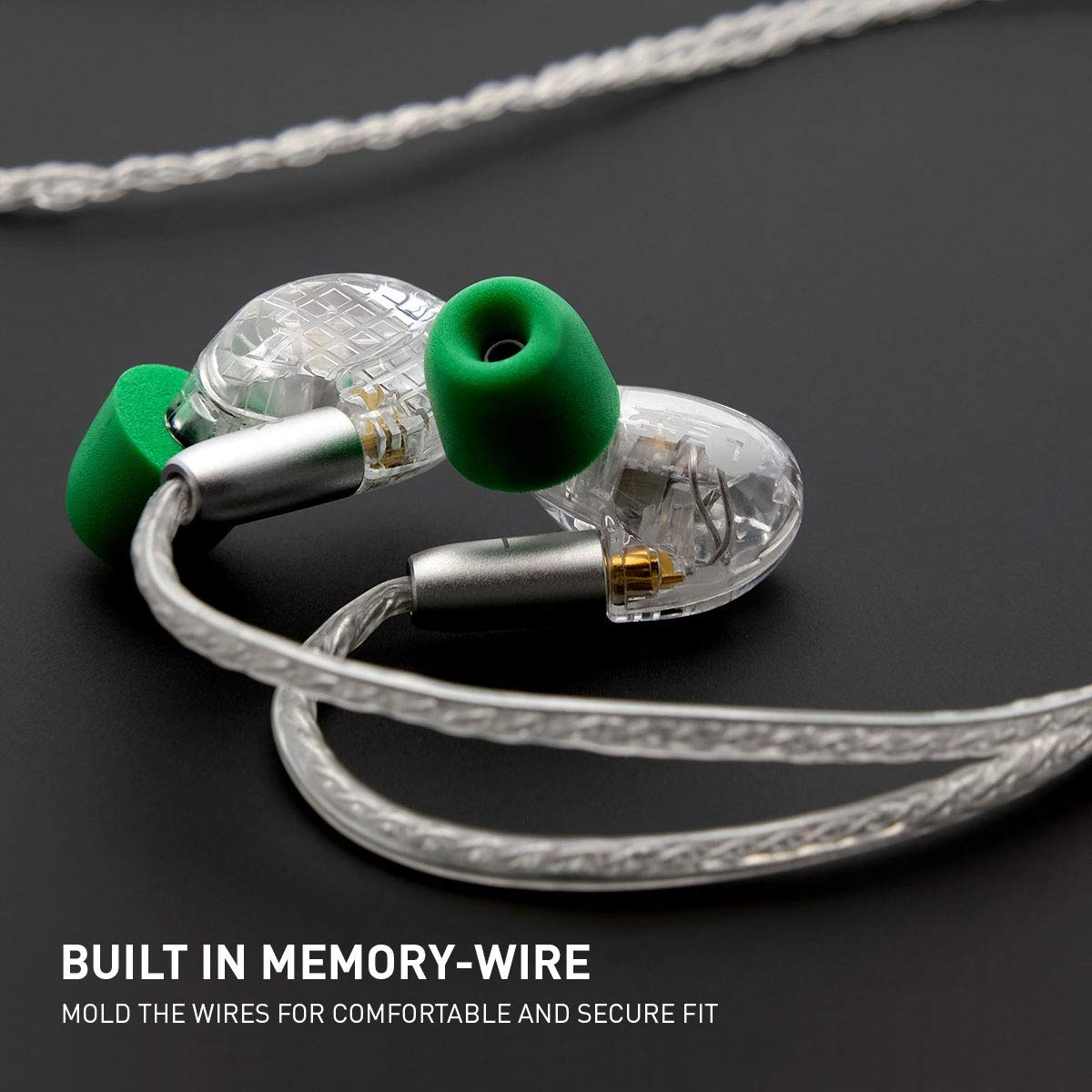 ADVANCED SOUND GROUP ADV. Model 3 Wired High-Resolution in-Ear Monitors/MMCX Detachable IEMs for Musicians [Live Edition] 5