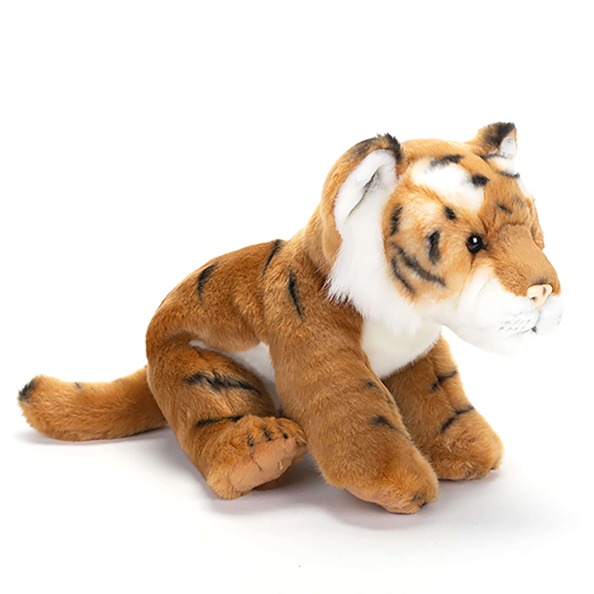 Nat and Jules Playful Large Tiger Friend Children's Plush Stuffed Animal Toy 3