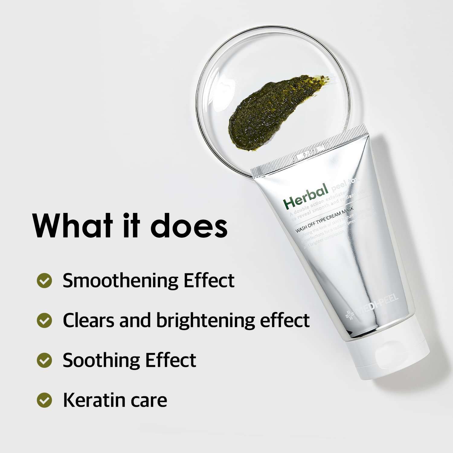 MEDI-PEEL Herbal Peel Tox 4.23 fl oz / 120g | Peeling Facial Soothing Cleanser, Exfoliating Cleanser | Wash Off Cream Mask | Vegan, Korean Skincare, For All Skin Types 4