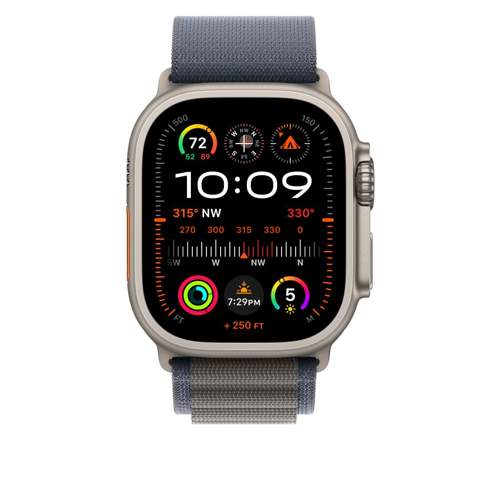 Apple Watch Band - Alpine Loop - 49mm - Blue - Small 4