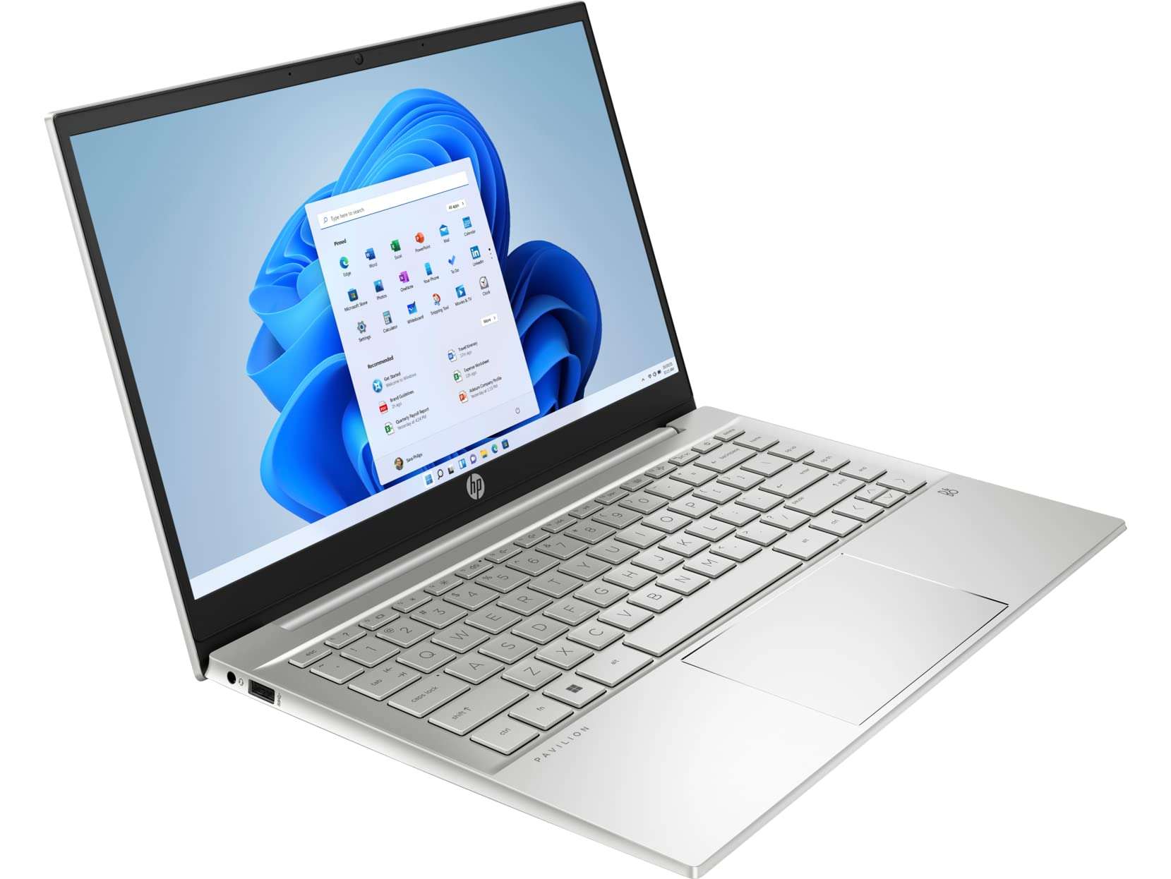 HP Pavilion 14-EC100 Laptop 2023, 14" FHD IPS Display, AMD Ryzen 7 5825U 8-Core, AMD Radeon Graphics, 16GB DDR4, 1TB SSD, Backlit Keyboard, Fingerprint Reader, Wi-Fi 6, Win11 Home, COU 32GB USB 3