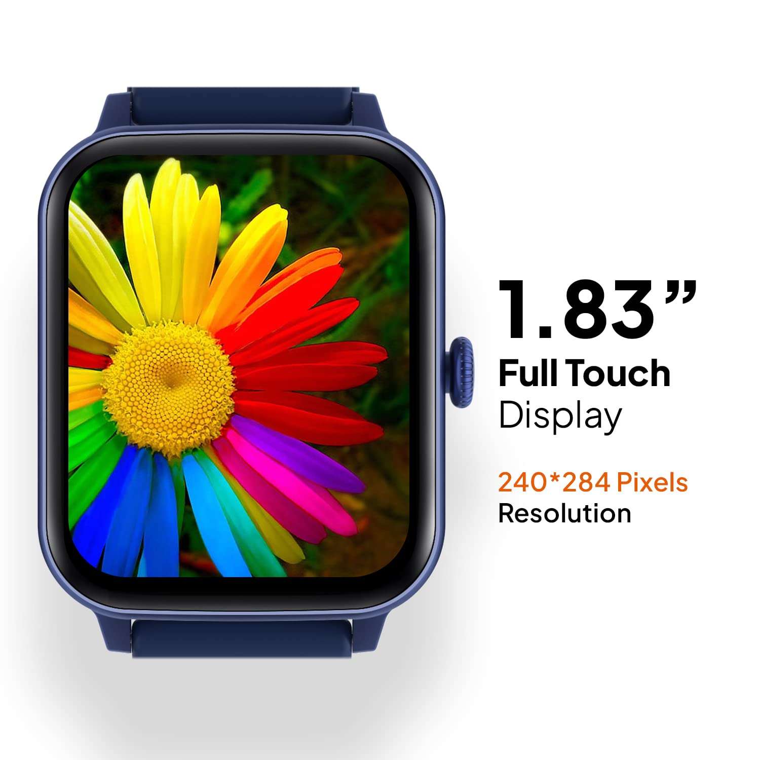 Fire-Boltt Falcon 1.83" Bluetooth Calling Smartwatch, 100+ Sports Modes, Built in Mic & Speaker, IP67 Rating Water Resistant 4