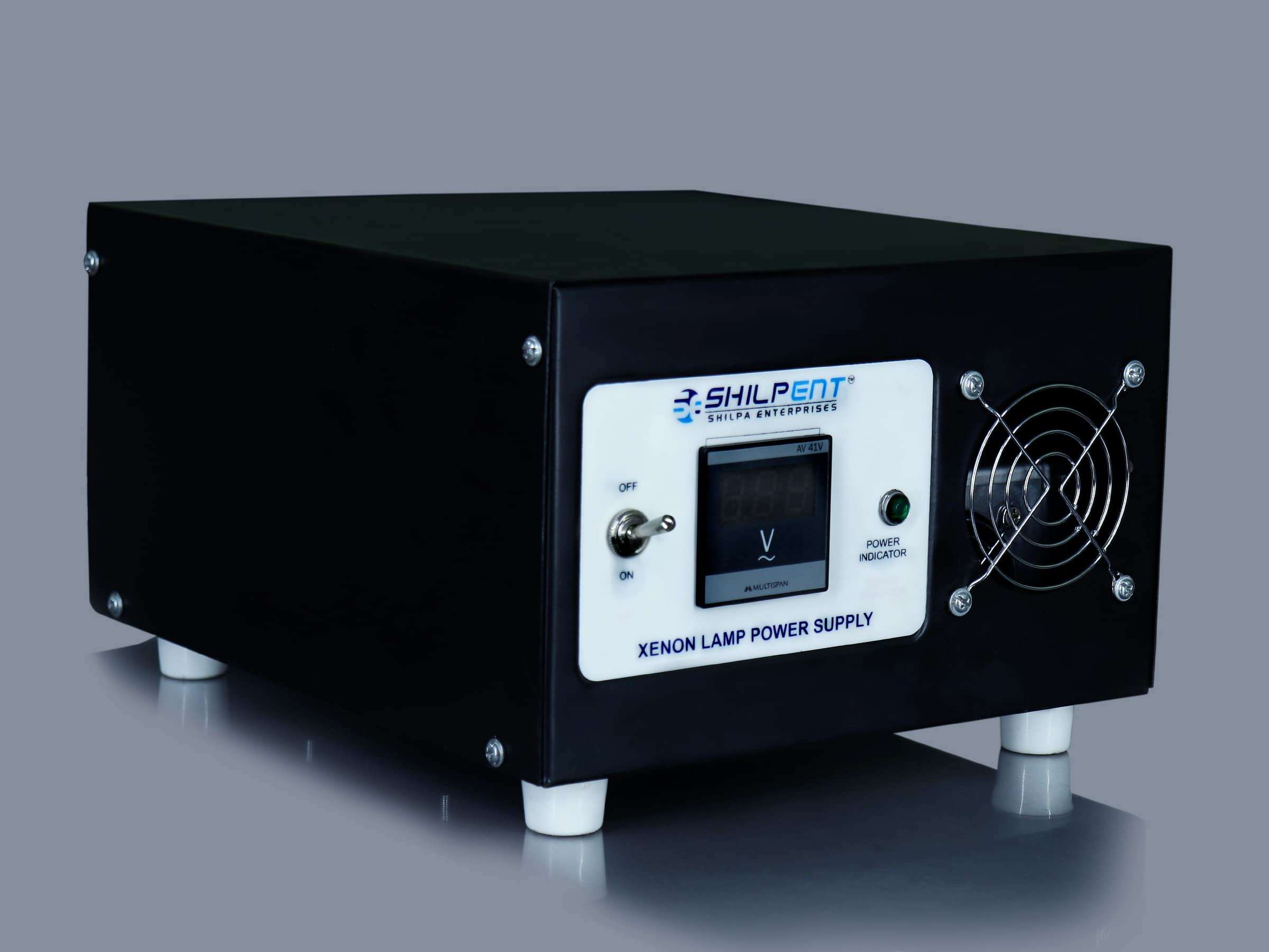 Shilpent Power Supply for Xenon Short Arc Lamp (Power 500Watt)(Load Rated Output Current 25A)(±5%)(Input Voltage -10%—+10%)(Load Rated Output Voltage 20VAC)(Pack of 1) 1