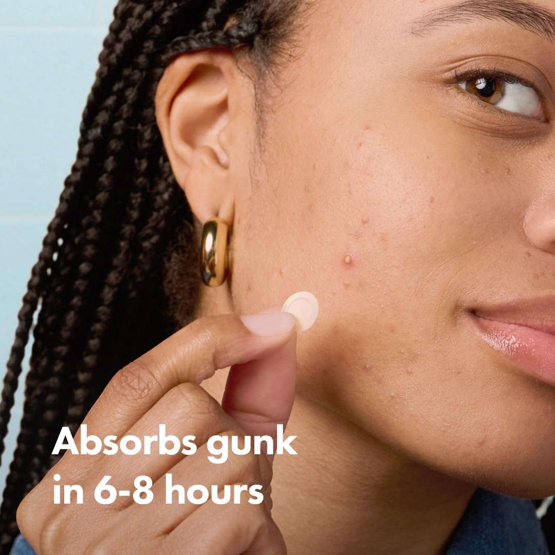 Mighty Patch™ Invisible+ Patch – The Barely-There Daytime Hydrocolloid Acne Pimple Patch for Covering Zits and Blemishes, Tapered Edges Designed to Blend Into Skin (72ct) 5