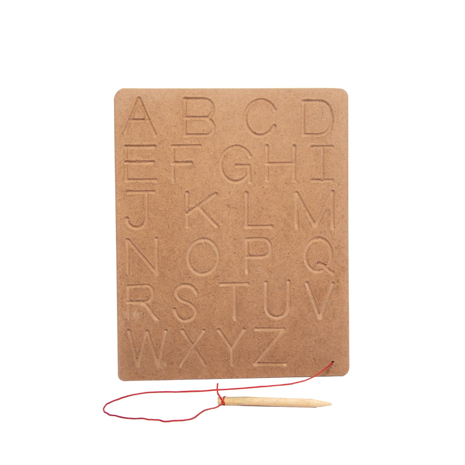 LUXURY ARTS Wooden Tracing Board for Kids | Montessori Pre-Writing Practice Board | Fine Motor Skill Development & Handwriting Learning Toy | Eco-Friendly Educational Toy for Toddlers (5) 1