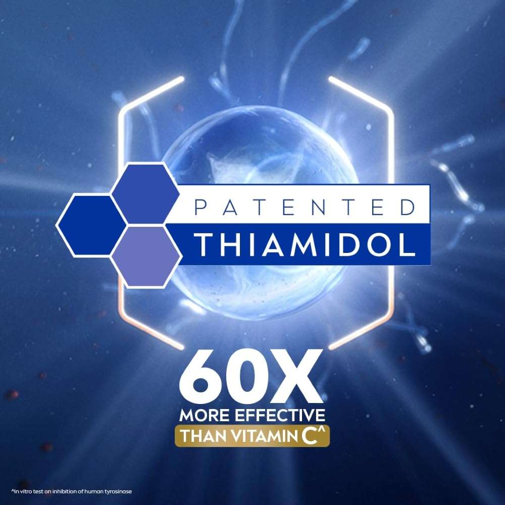 NIVEA Luminous Even Glow Oil Control Face Crème & Moisturiser Serum with Thiamidol (60X more effective than Vitamin C), Salicylic Acid, Hyaluronic Acid, Green Tree extracts for Dark Spots Reduction & Hydration| 10ml 5