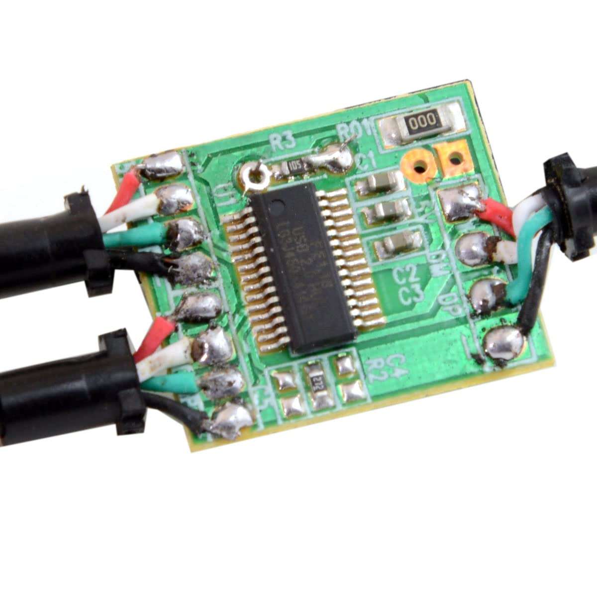 CY Micro USB 2.0 to Dual Ports Micro USB 5Pin Female HUB Cable for Laptop Desktop Mouse Flash Disk 4