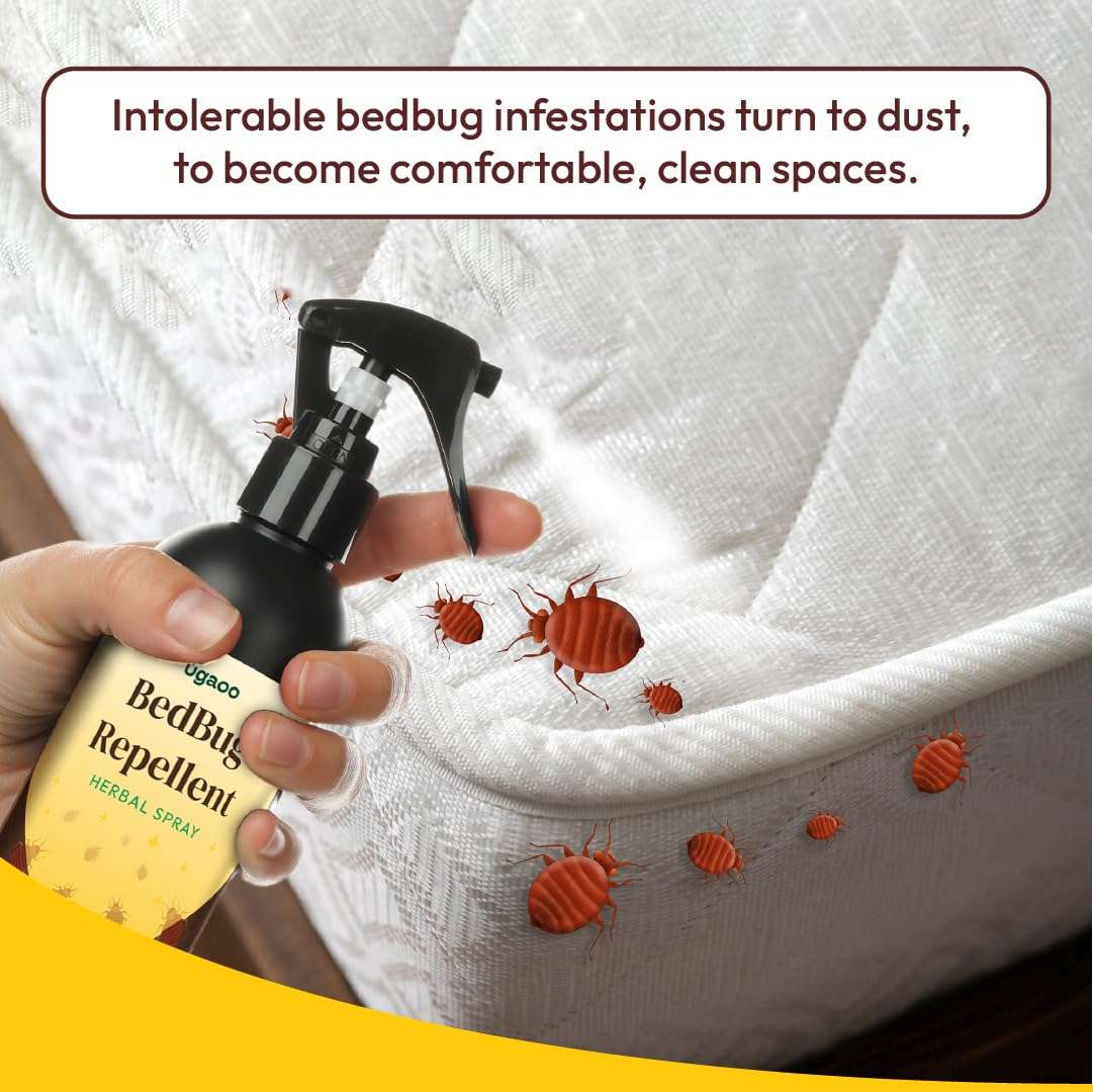 Ugaoo Herbal Bedbug Repellent Spray (200 ML) 5