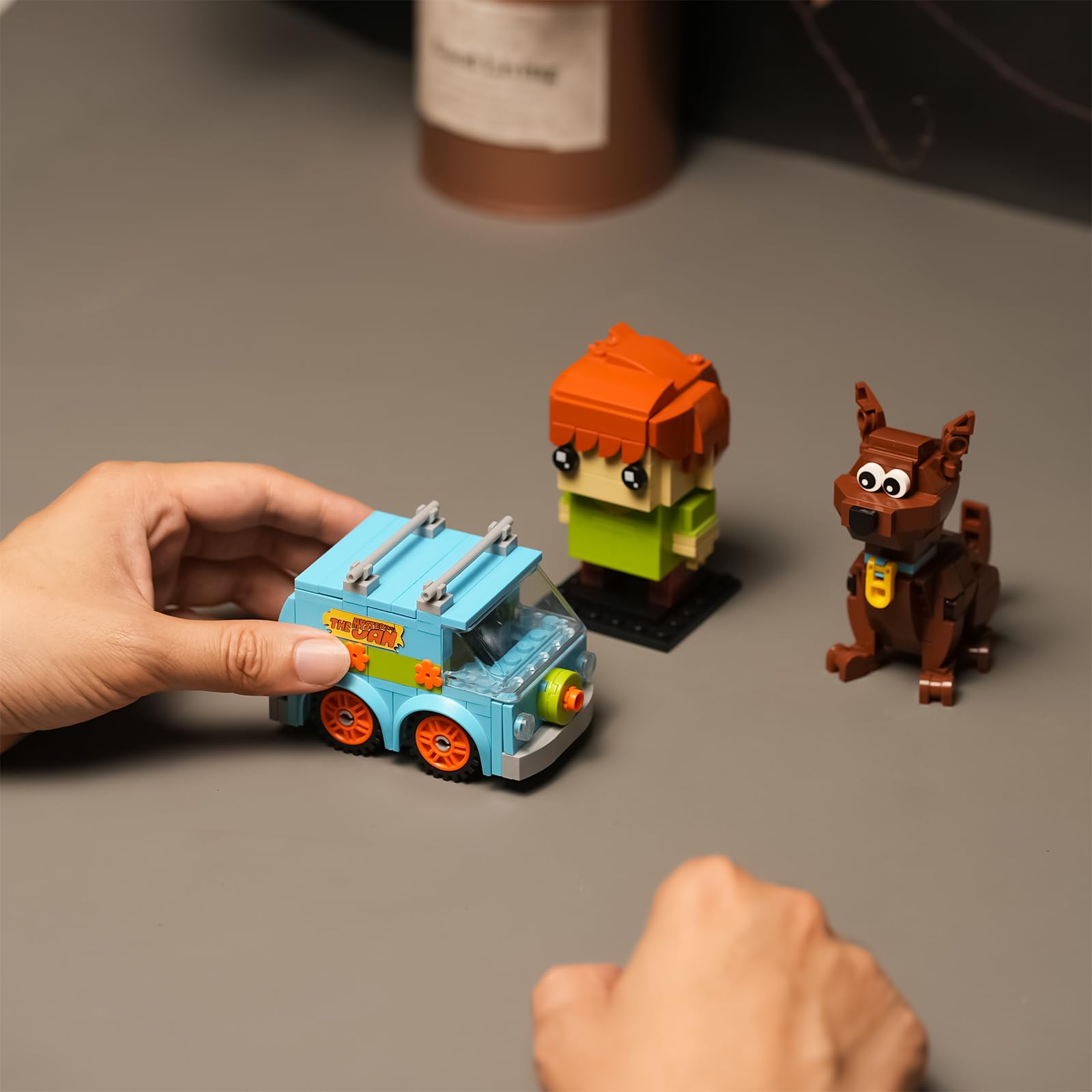 Horror Action Figure Building Toys Compatible with Lego for Adults,Halloween Decor Toy Car for Moive Fan,Ideas Gift for Kids 8-14 Years and UP 399 Pcs 4