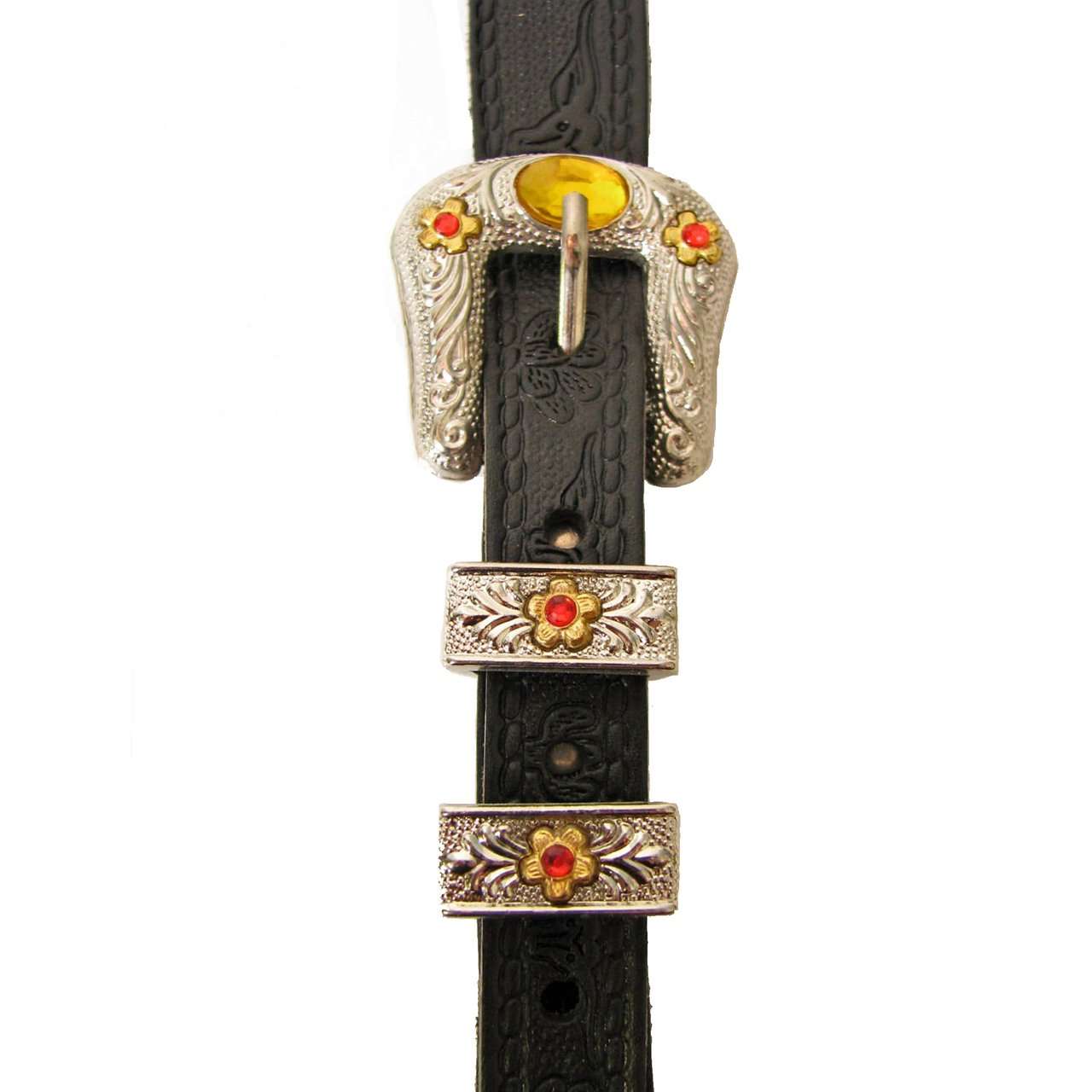 Fender STRAP - GRETSCH 6334 TOOLED BLACK, 49"-56" 3