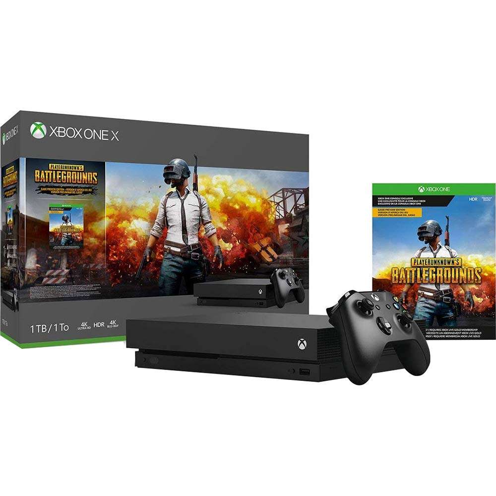 Xbox One X 1TB Console - PLAYERUNKNOWN’S BATTLEGROUNDS Bundle [Digital Code] (Discontinued) 1