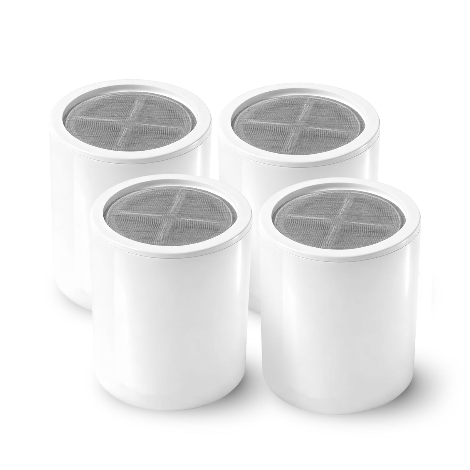 Replacement Filter Cartridge Compatible with Eskiin Shower Head - for Hard Water, Chlorine Removal (4 Packs)