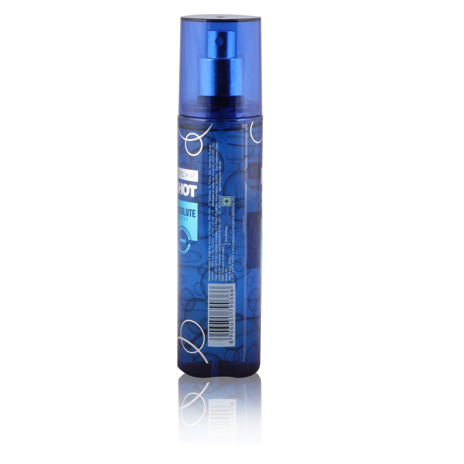 Layer'r Shot Absolute Series Body Spray For Men - Game, 135ml Bottle 3
