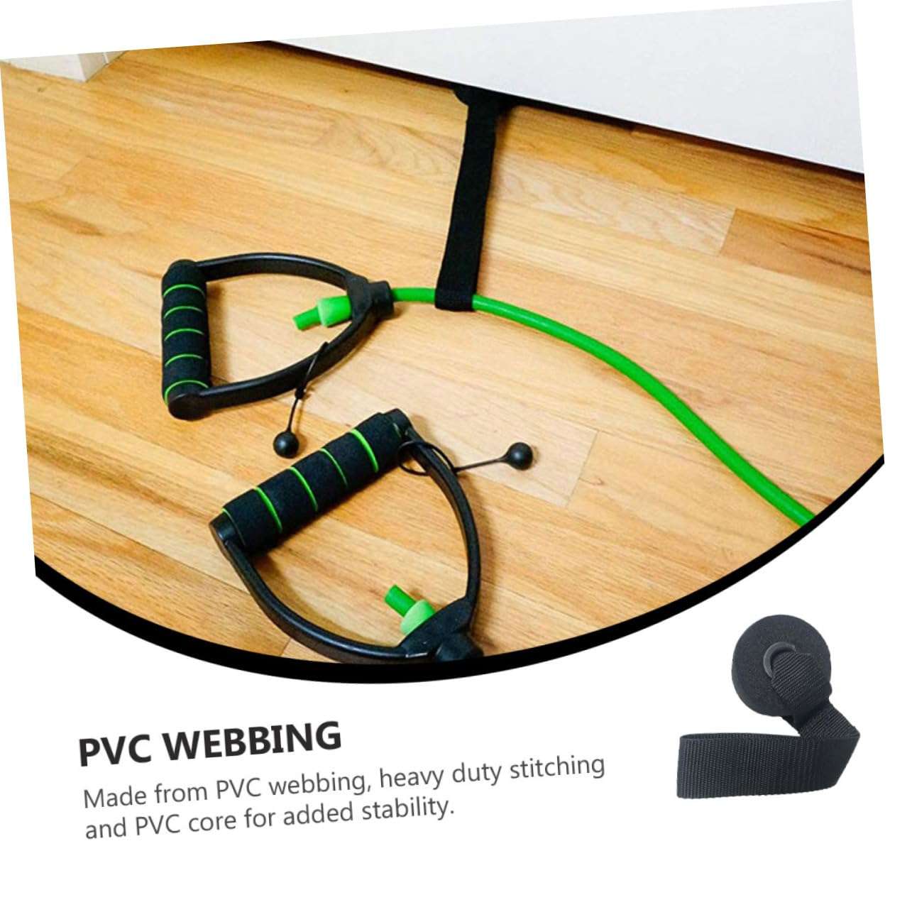 Sosoport Door Anchor Attachment Set 3pcs for Resistance Bands Workout Band Anchor Grip Handles Exercise Band Anchor for Home Fitness 6