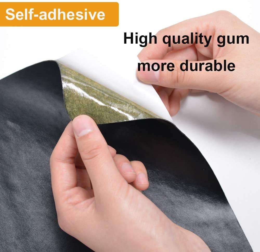 SUMURA Leather Repair Patch, Leather Adhesive Kit for Sofas, Drivers Seat, Couch, Handbags, Jackets - 8× 11inch（Medium Brown） 3