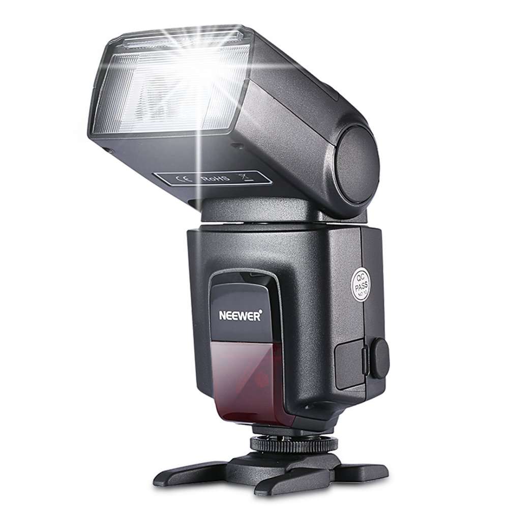 Neewer TT560 Flash Speedlite with 12 Color Filters, Hard Diffuser and IR Wireless Remote Control Kit for Canon Nikon Olympus and Other DSLR Cameras 3