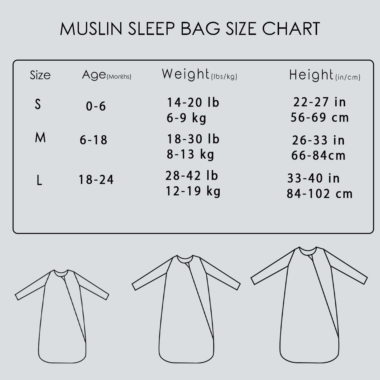 Dormlony Muslin Cotton Baby Long Sleeve Sleeping Bag,Unisex Sleep Sack with 2- Way Zipper for Easy Diaper Changes 1.0TOG,(6-18 Months,Pink) 6