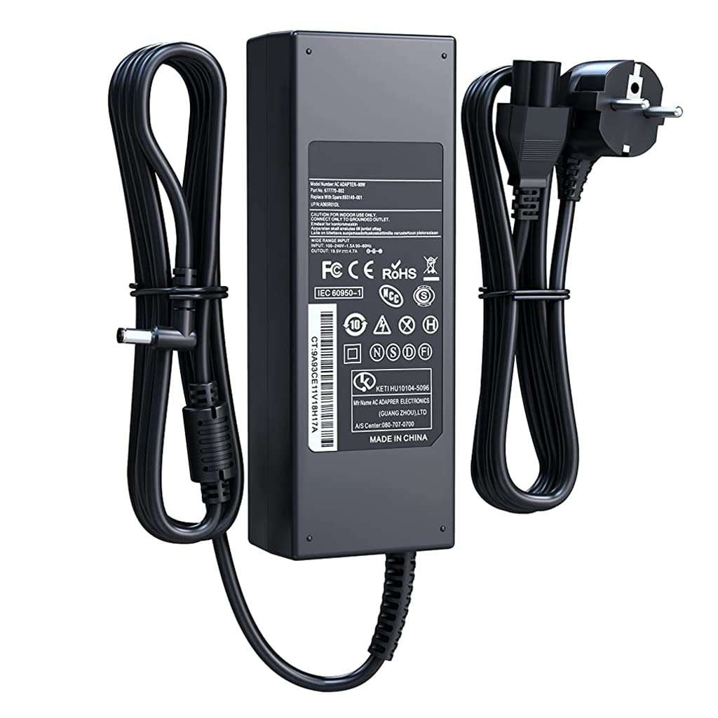 ZIBUYU® 90W Laptop Charging Cable for Sony Vaio 19.5V 4.7A Power Supply Laptop AC Adapter for Sony Laptop Series Safe Charging Sony Laptop Charging Cable Adapter Replacement 1