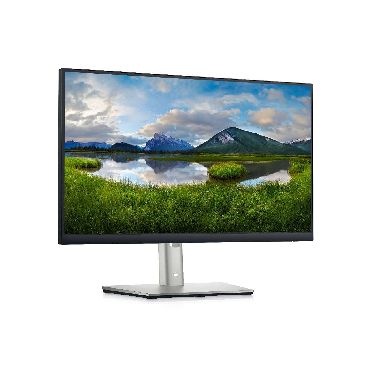 Dell Professional 21.5 inches Full HD Monitor, Wall Mountable, Height Adjustable, IPS Panel with HDMI, VGA DP and USB Ports (Resolution - 1920 x 1080 Pixels, Black) - P2222H 2