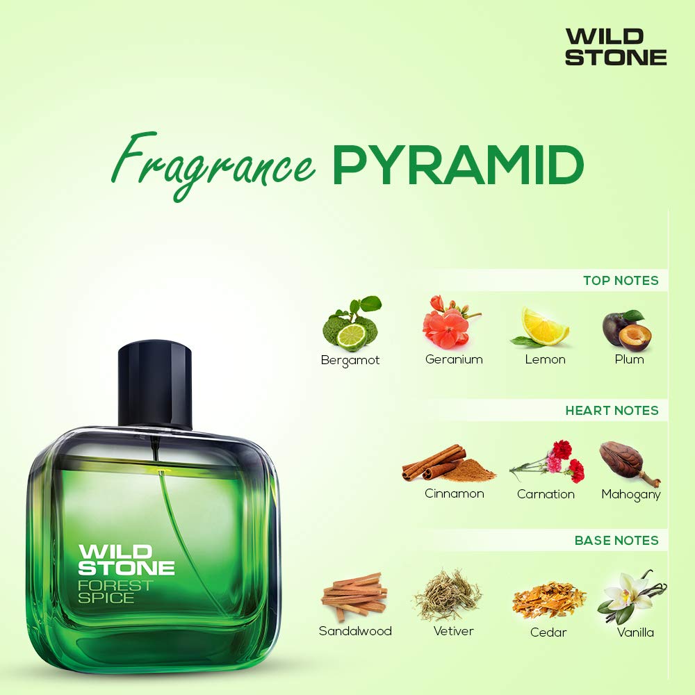 Wild Stone Edge, Hydra Energy and Forest Spice Perfume for men,100 ml each(Pack of 3) 4