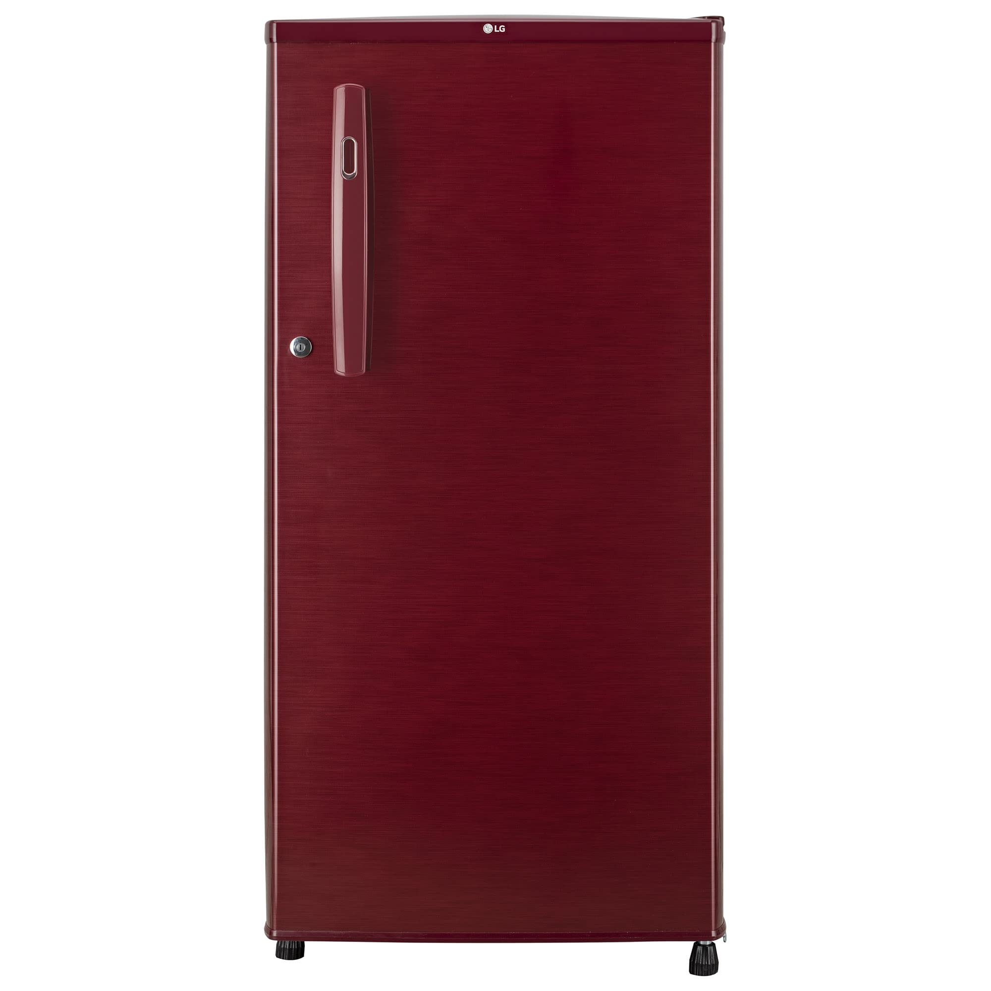 LG 190 L 2 Star Direct-Cool Single Door Refrigerator (GL-B199OPRC, Peppy Red, Fast Ice Making) 1