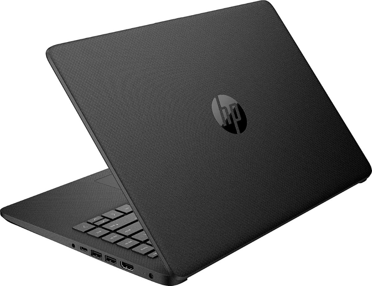 HP 14 Ultra Thin & Light Jet Black Laptop 14.0" HD IPS Display (AMD 3020e, 16GB RAM, 2TB SSD, AMD Radeon, AC WiFi, Bluetooth 5.1, HD Webcam, SD Card, Win11H) w/DKZ USB Port Expander 5