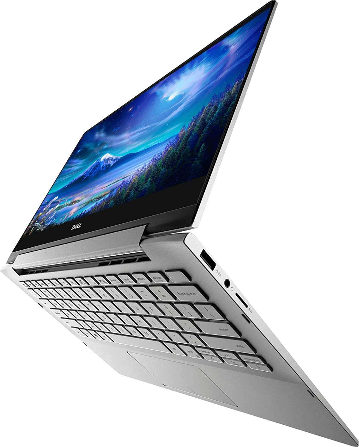 Dell Inspiron 7000 2-in-1 Touchscreen Business Laptop, 17.3" QHD, Intel Core i7-1165G7, Window 10 Pro, 32G RAM, 2TB SSD, WiFi 6, SD Card Reader, Backlit Keyboard, Fingerprint, Intel iris xe Graphics 5