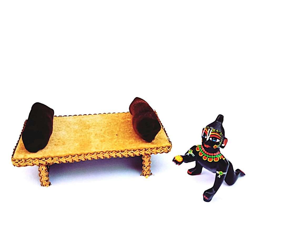 Laddu Gopal setti Sofa Wooden Design Raja Sofa 3