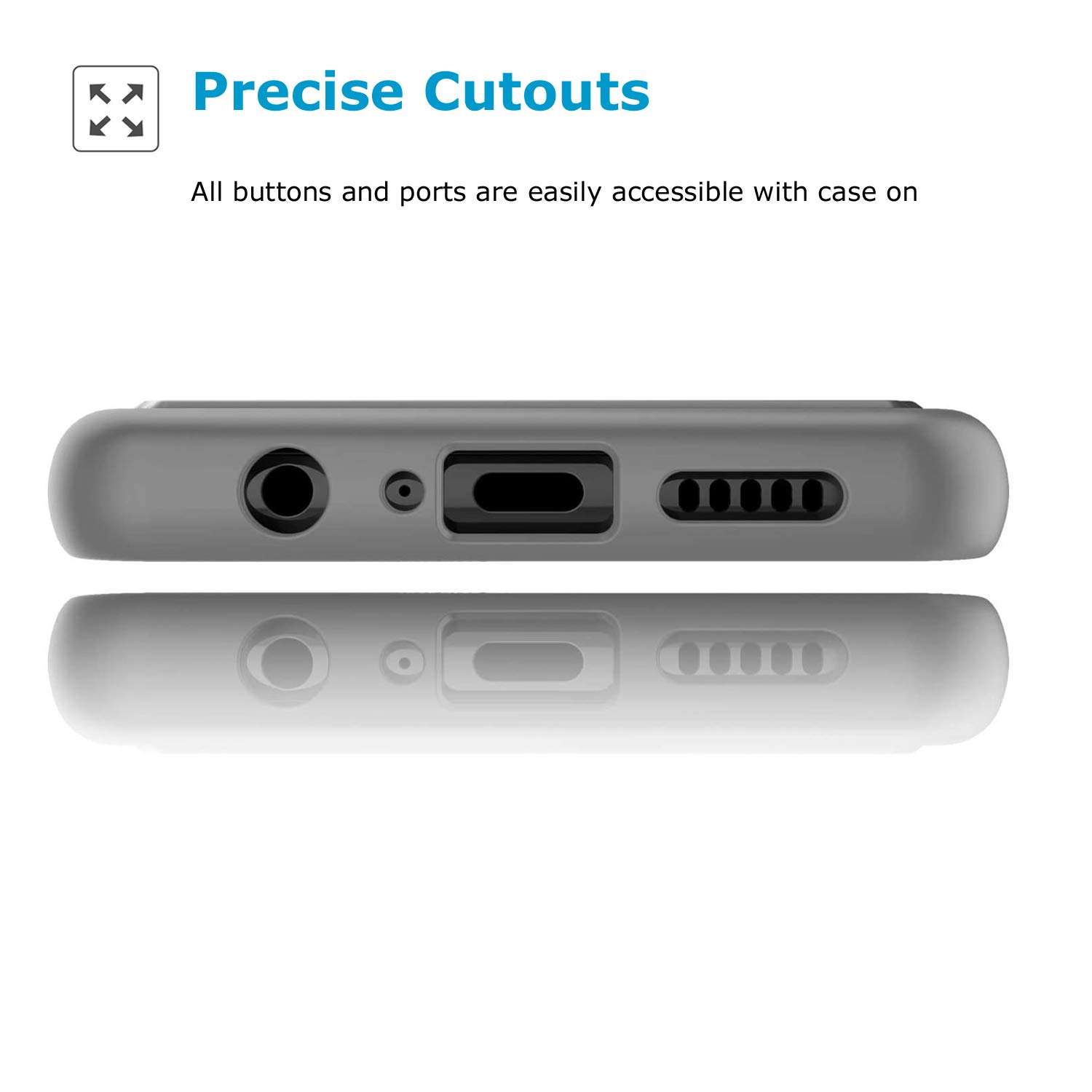 Takfox Galaxy A21 Case, Phone Case for Samsung A21, Heavy Duty Shockproof Rugged Cover Hard Plastic & Soft Silicone Dual Layer Protective Bumper Case for Samsung Galaxy A21-Turquoise 5