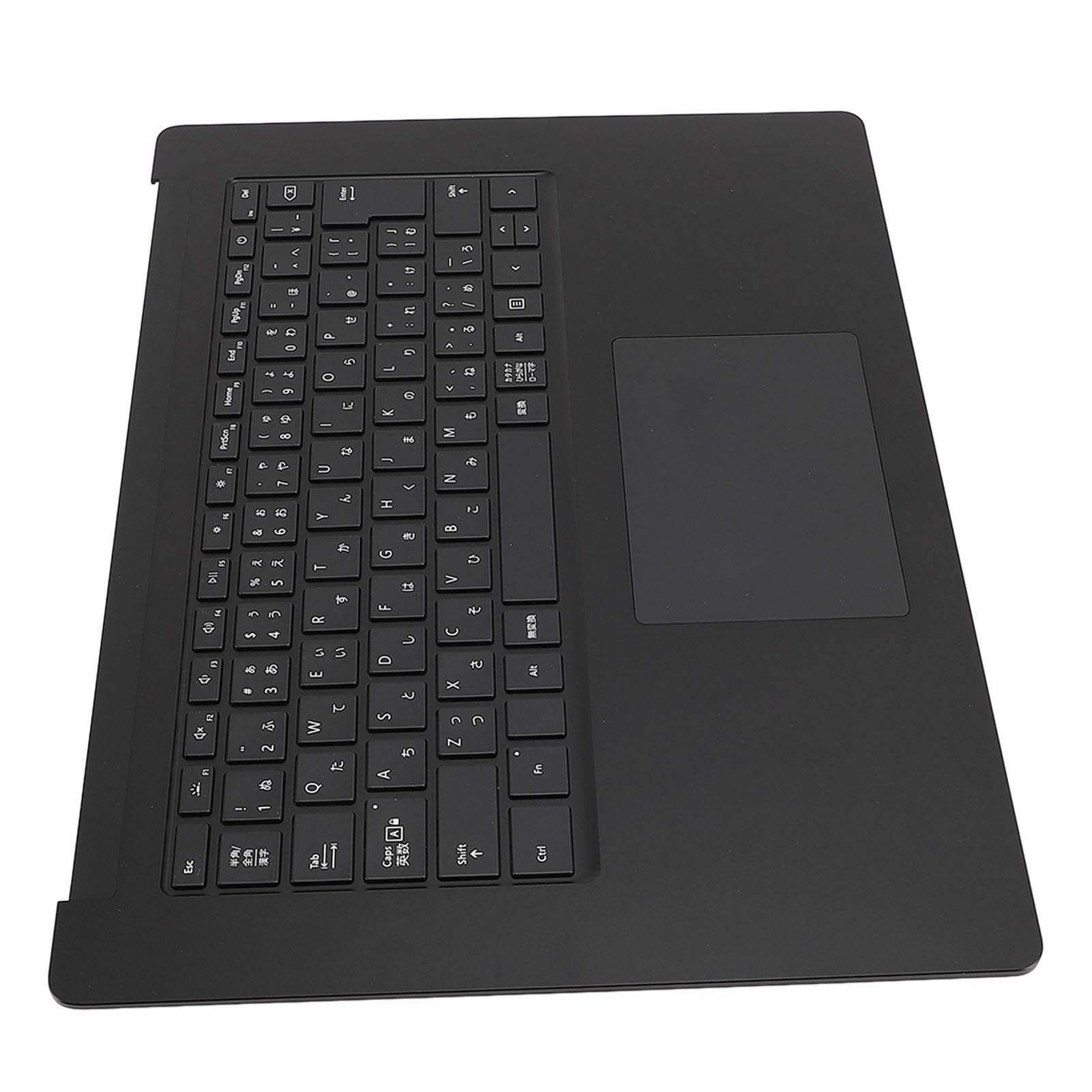 Wisoqu Replacement Keyboard for 15 Inch Laptop, Japanese Layout Laptop Keyboard with Touchpad and C Case, Laptop Palmrest Keyboard Touchpad Assembly Part 6