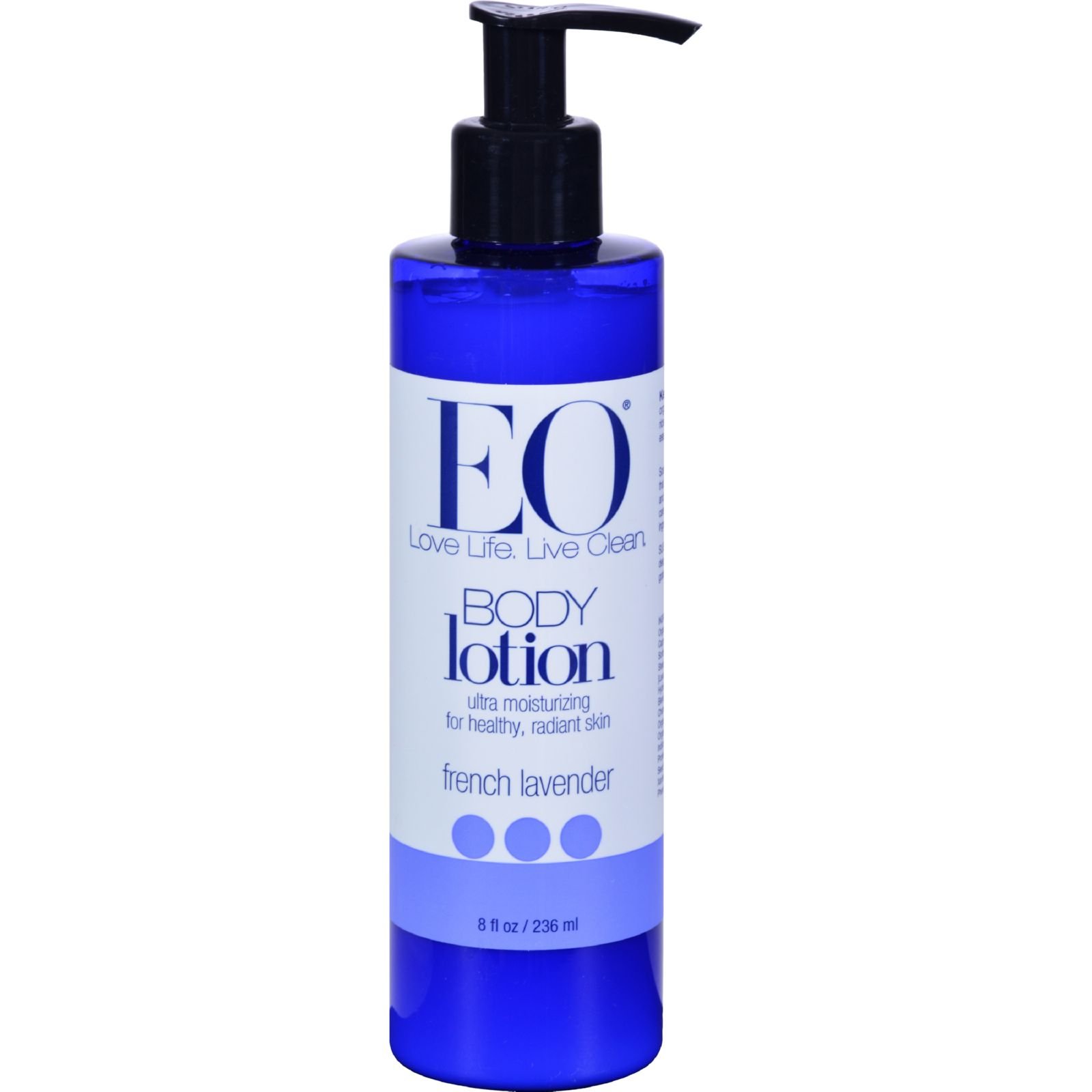EO Botanical Ultra Moisturizing Body Lotion, French Lavender, 8 Ounce (Pack of 3)