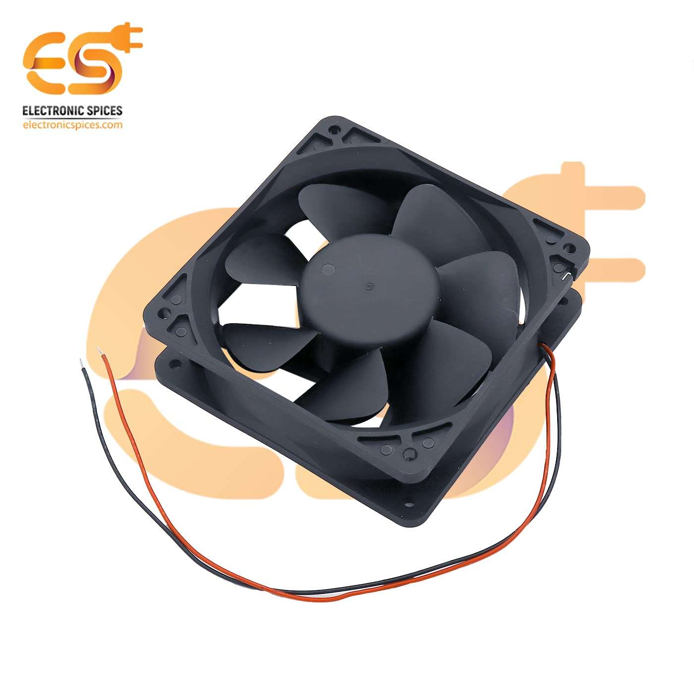 Electronic Spices Combo of Xh-w1209 Temperature Controller Thermostat Module With Probe, 3 Inch 12v Dc Exhaust Cooling Fan, 3.5mm Female Jack With 3 Connection and 12v 1a Dc Power Supply Adapter 6