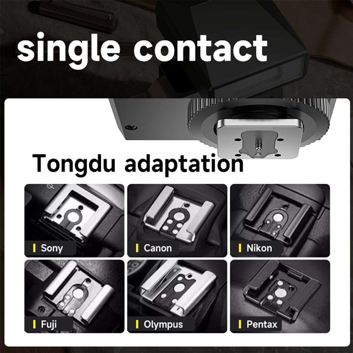 Mini Camera Flash GN12 CCT 5500K Manual Speedlight for Canon,Sony,Nikon,Fuji,Olympus,Pentax Camera. 6