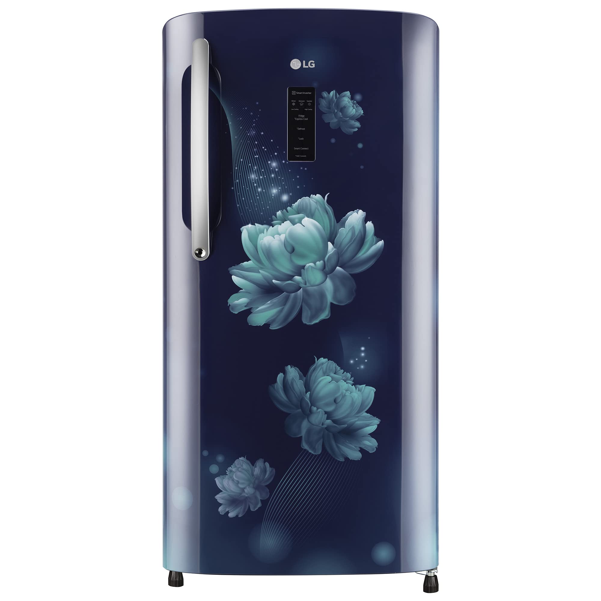 LG 204 L 4 Star Direct-Cool Inverter Single Door Refrigerator (‎‎GL-B211CBCY, Blue Charm, Smart Connect & Fast Ice Making) 1